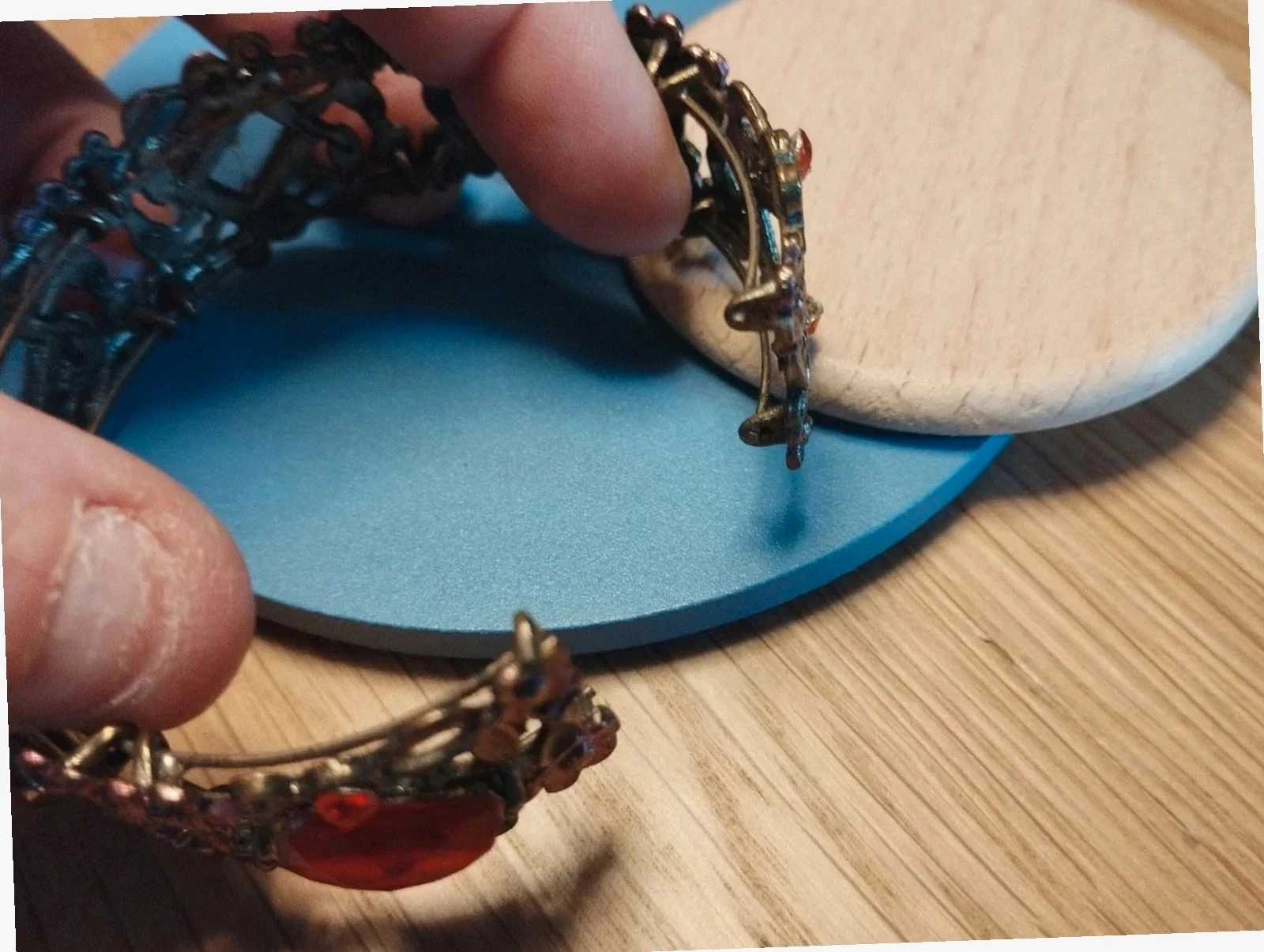 Brazalete de fantasía vintage para mujer. En perfecto estado – photo 3